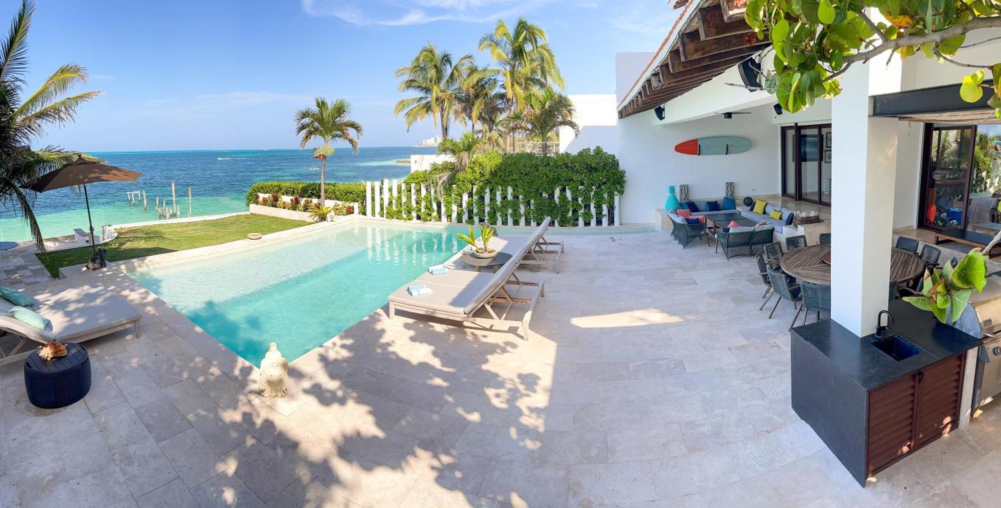 Villa Luxury Beachfront Zone With Private Pool By Solmar